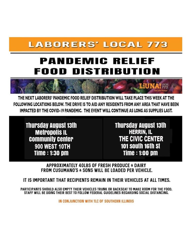 Pandemic Relief Food Distribution