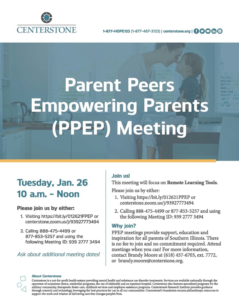 Parent Peers Empowering Parents Meeting
