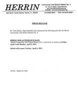Press Release 03.25.2021