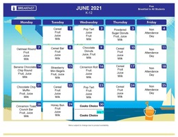 June Menu