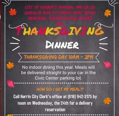 City of Herrin Thanksgiving Dinner