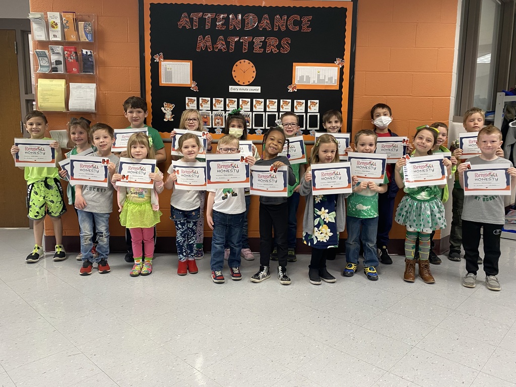 Honesty students of the month