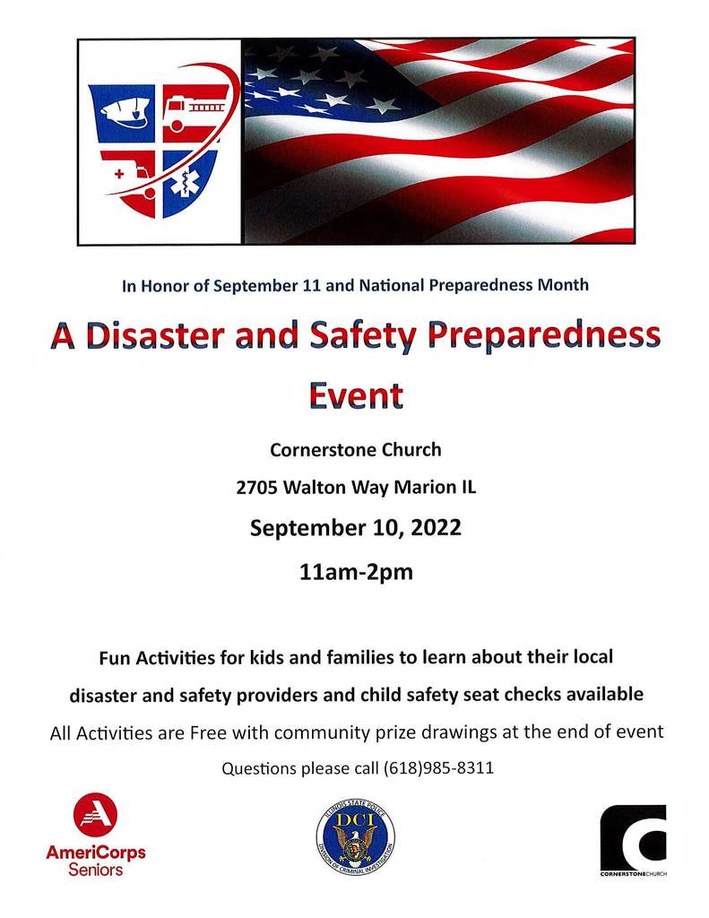 Disaster & Safety Preparedness Event Flyer