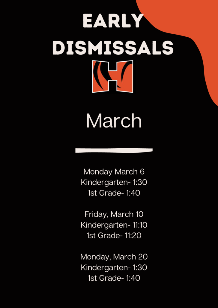 March Early Dismissals
